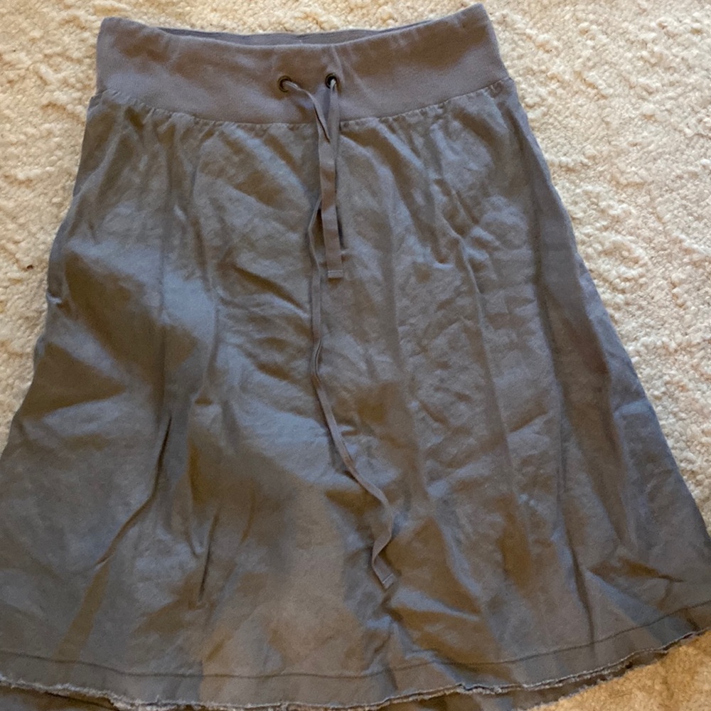 Eileen Fisher mid length A line skirt